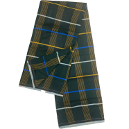 Suqoon Yellow - Green Stripe Lungi (96x52) Inches image