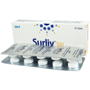 Surliv 300mg Tablet 10's Strip image