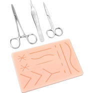 Suture Practice Kit For Medical Vet Students With Silicone Pad Suturing Tools Education Use icon