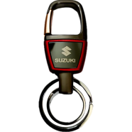 Suzuki Branded Premium Key Ring Holder With 2 O-Ring 1Pcs icon