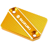 Suzuki Motorcycle Front Brake Fluid Reservoir CNC Oil Tank Cover Cap With Setup Bolts Any Color 1Pcs image