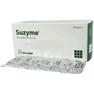 Suzyme 325 mg Tablet 10's strip image