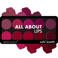 Swiss Beauty All About Matte Lip Palette 10 Color 02 image