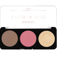 Swiss Beauty Cheek A BOO Contour Blusher Highlighter Face it up Dark 03 - 8904409730457 icon