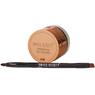 Swiss Beauty Eyebrow and Gel Eyeliner 2in1 - Black - 8904409703758 icon