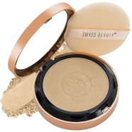 Swiss Beauty Silky and Smooth Oil Control Pressed Powder Compact with SPF 15 – 03 Skin Color image