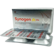 Synogen Alfa 40 mg 100 mg Capsule 4's Strip image