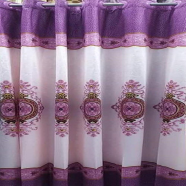 Synthetic Indian Porda 42*84 inch 4 Kuchi 8 Eyelets standard size for windows And Doors image