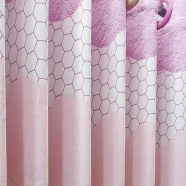 Synthetic Indian Porda 42*84 inch 4 Kuchi 8 Eyelets standard size For windows And Doors image