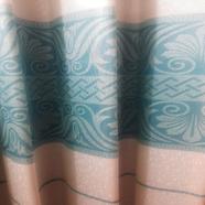 Synthetic Indian Porda 42*84 inch 4 Kuchi 8 Eyelets standard size For Windows And Doors image