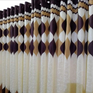 Synthetic Indian Porda 42x84 Inch 4 Kuchi 8 Eyelets Standard Size For Windows And Doors image