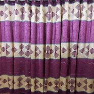 Synthetic Indian Porda 42x84 Inch 4 Kuchi 8 Eyelets Standard Size For Windows And Doors image