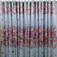 Synthetic Indian Porda 62x84 inch 6 Kuchi 12 Eyelets Standard Size For Windows And Doors image