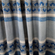 Synthetic Indian Porda 62x84 inch 6 Kuchi 12 Eyelets Standard size for windows And Doors image