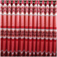 Synthetic Porda 42*84 Inch 4 Kuchi 8 Eyelets Standard Size For Windows and Doors image