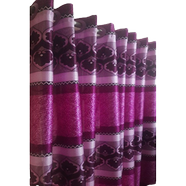 Synthetic Porda 42*84 inch 4 Kuchi 8 Eyelets Standard Size for Windows and Doors image