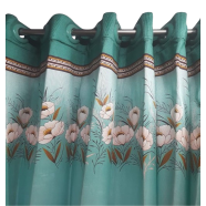 Synthetic Porda 42X84 Inch 4 Kuchi 8 Eyelets standard Size FOr Windows And Doors image