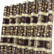 Synthetic Porda 42x84 inch 4 Kuchi 8 Eyelets Standard Size For Windows And Doors image