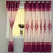 Synthetic Porda 62x84 Inch 6 Kuchi 12 Eyelets Standard Size For Windows And Doors image