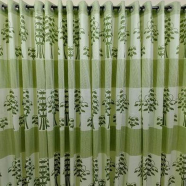 Synthetic Porda 62x84 Inch 6 Kuchi 12 Eyelets Standard Size For Windows And Doors image