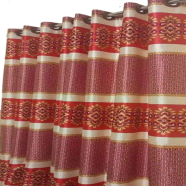 Synthetic Porda 82x84 Inch 8 Kuchi 16 Eyelets Standard Size For Windows And Doors image