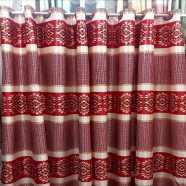 Synthetic Porda 82x84 Inch 8 Kuchi 16 Eyelets standard Size For windows And Doors image