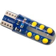 T10 W5W LED Bulbs 3030 12SMD Parking Bulb License Plate Lights Car Dome Reading Lamp LED For Motorcycle And Car 2Pcs image