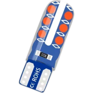 T10 W5W LED Bulbs 3030 12SMD Parking Bulb License Plate Lights Car Dome Reading Lamp LED For Motorcycle And Car 2Pcs image