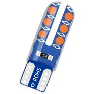 T10 W5W LED Bulbs 3030 12SMD Parking Bulb License Plate Lights Car Dome Reading Lamp LED For Motorcycle And Car 2Pcs image