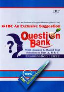 TBC An Exclusive Suggestion Question Bank with Answer and Model Test Examination 2022 image