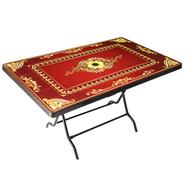 TEL 4 Seated Sq Table Stylis With Print Black S/L image