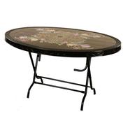 TEL 6 Seated Deluxe Table-Print Black Flower (St/L) - 861490 icon