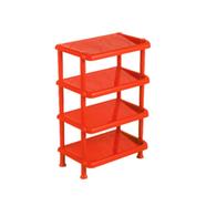 TEL Premium Shoe Rack 4 Step Red - 861587 icon
