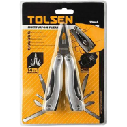 TOLSEN 14 in 1 Multipurpose Pliers with Case image