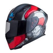 TORQ Legend Bot Helmets - Glossy Red And Black image