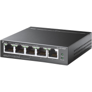 TP-LINK TL-SF1005P 5-Port 10/100 Mbps Desktop Switch with 4-Port PoE plus image