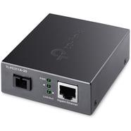 TP-Link TL-FC311A-20 10/100/1000 Mbps RJ45 to 1000 Mbps Single-mode SC WDM Bi-Directional Fiber Converter - TL-FC311A-20