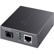 TP-Link TL-FC311B-20 10/100/1000 Mbps RJ45 to 1000 Mbps Single-mode SC WDM Bi-Directional Fiber Converter image