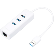 TP-Link UE330 USB 3.0 3-Port HUB and Gigabit Ethernet Adapter 2 IN 1 USB Adapter image