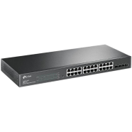 TP-link T1600G-28TS (TL-SG2424) 24-Port Gigabit Smart Switch with 4 SFP Slots image