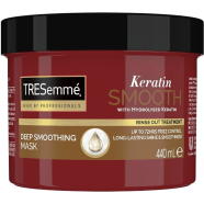 TRESemme Keratin Smooth Deep Smoothing Mask 440ml Rinse-out Hair Treatment with Hydrolysed Keratin for Soft, Shiny, Frizz-Free Hair image
