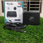 TRS Mini UPS 7500mAh 5V-9V-12V-12V Output for Router, ONU, CCTV image