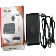 TRS Mini UPS 7500mAh 5V-9V-12V-12V Output for Router, ONU, CCTV image