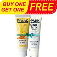 T-Park Lemon and Honey Face Wash-100ml (Buy 1 Get 1 T-Park Goat Milk Face Wash 100ml FREE) image