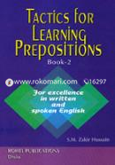 Tactics for Learning Prepositions (Books-2 ) image