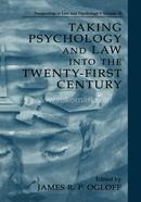 Taking Psychology and Law into the Twenty image
