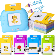 Talking Flash Cards Early Educational Toys Baby Boys Girls Preschool Learning Reading Machine Interactive Gift icon