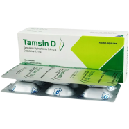 Tamsin D 0.4 mg, 0.5 mg Capsule 6's Strip image
