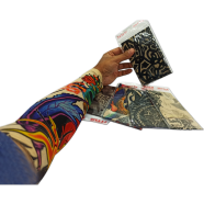 Tattoo Arm Sleeves UV Sun Protection Cycling 1 Pair