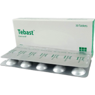 Tebast 10 mg Tablet 10's strip icon